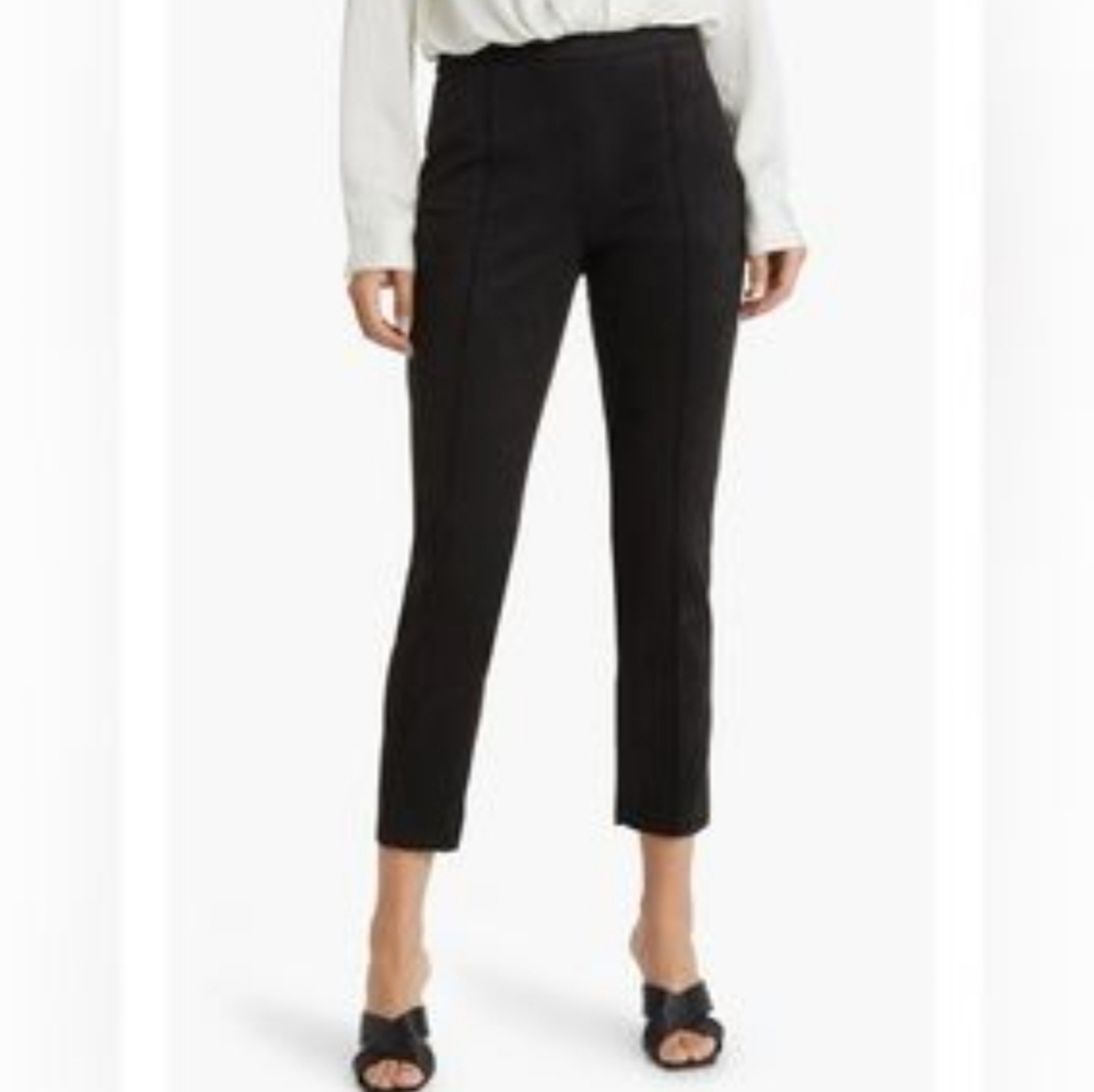 Vince Camputo Cropped Seamed Leggings